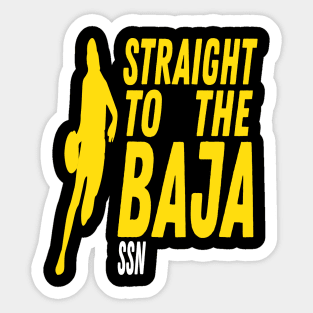 Iowa Women’s Basketball Straight To The Baja Ssn Sticker